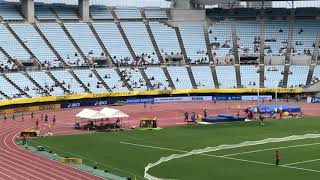 2019セイコーゴールデングランプリ陸上 小学男女混合4×100mRタイムレース1組