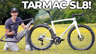 NEW Specialized Tarmac SL8 First Ride: 685g and faster than a Venge!?!