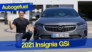 2021 Insignia GSi REVIEW Opel Vauxhall Insignia facelift - Autogefuel