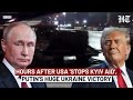 live trump helping putin win russian forces unleash hell on ukrainian troops as trump halts aid