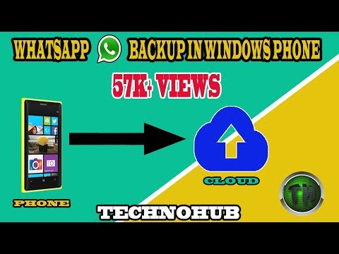 How to take whatsapp backup in windows phone How to take whatsapp backup in windows phone