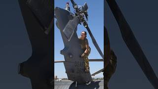 How to Climb onto Helicopters for Maintenance