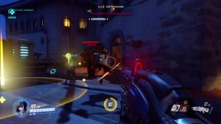 Overwatch: Beta - Widowmaker 26 Killstreak