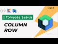 Column and Row in Jetpack Compose | English | Android Studio