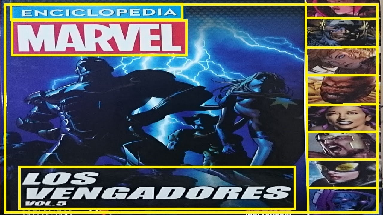 Enciclopedia Marvel Tomo 31 Vol. 5 - LOS VENGADORES!! - YouTube