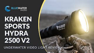 Kraken Sports Hydra 2500 V2 Underwater Video Light Review