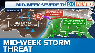 Potential of Severe Weather, Flooding, Snow and Ice to Impact Millions