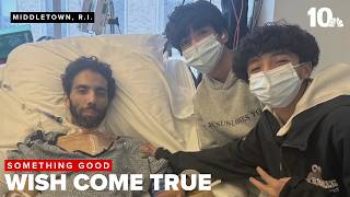 School chef with failing heart makes it his mission to say goodbye to graduating seniors