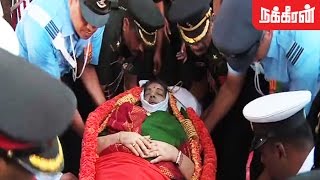 ஜெ. நல்லடக்கம் - Jayalalitha Last Respect Video