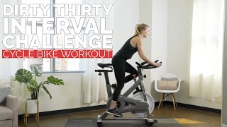 ALL-OUT HIIT Indoor Cycling Workout | 30 Second Interval Challenge