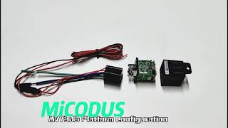 MiCODUS MV730G 4G Relay GPS Tracker Configuration On APP