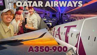 World’s Best? QATAR AIRWAYS A350-900 QR 189 Doha to Vienna (Euro Trip Part 2)