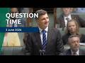 House Question Time - 3 June 2026