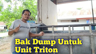 Membuat Bak Dump Triton