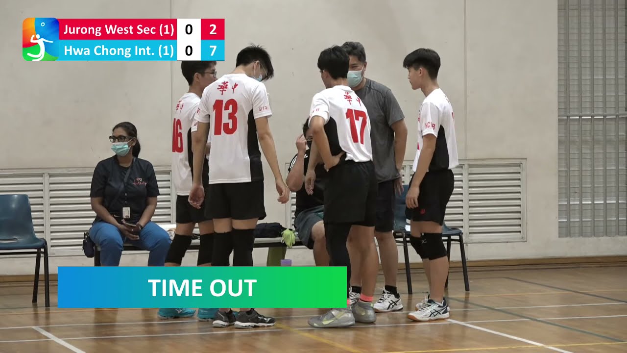 Jurong West Secondary School Vs Hwa Chong Institution | Volleyball B ...