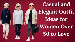 10 Effortlessly Chic Outfit Ideas for Women Over 50: Graceful and Stylish