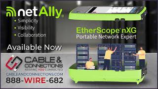 NetAlly EtherScope nXG Portable Network Expert - Available at Cable and Connections