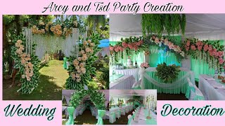 Wedding Decoration Ideas | Wedding Ideas at Home | mint green