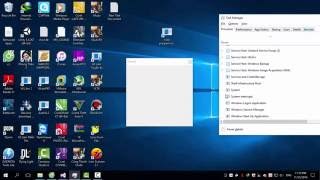 HIde in process in task manager ( source code )