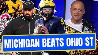 Michigan Beats Ohio State - Josh Pate Rapid Reaction (Late Kick Cut)