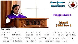 Mazmur Tanggapan \u0026 BPI (Baru) | Minggu Adven II (B) | 10 Desember 2023