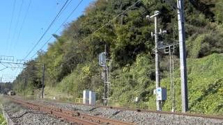 E257系500番台 特急しおさい 四街道～物井通過 2010.11.16