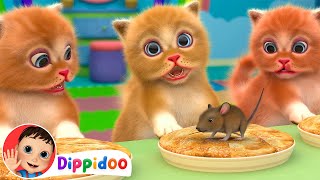 Three Little Kittens | Nursery Rhymes & Kids Songs | Dippidoo