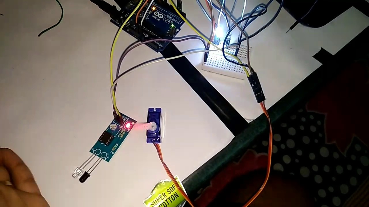 Ir Sensor Controlling A Servo Motor Arduino | Webmotor.org