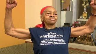 'He picked the wrong house' Female bodybuilder, 82, fights intruder | ABC7