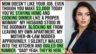 Mom Doesn’t Like Your Job—even Though You Make $3,000 Today You’re Staying Home To Cook Dinner!