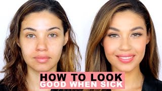 How to Look Good When You're Sick! | Natural Makeup | Eman