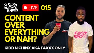 Content Over Everything Or Nah? - 3 Shots Live @ 9 (New Years Eve Special)