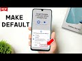 How To Make Google Messages Default Messaging App On Samsung A16