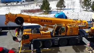 Jeřáb Liebherr LTM 1100-4,2 (nosnost 100 tun)