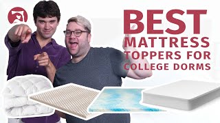 Best Mattress Toppers for College - Which Is Best For Your Dorms??(UPDATED)