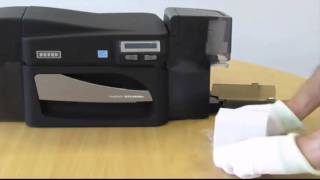 Fargo DTC4500e ID Card Printer - How to Load Cards