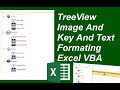 TreeView Image And Key And Text formating Userform  Excel VBA