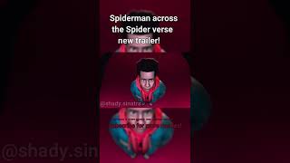Spiderman across the spider verse  New Trailer? #shorts
