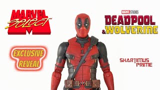 Marvel Select DEADPOOL from Deadpool \u0026 Wolverine Movie Diamond Select Toys EXCLUSIVE Figure Reveal!