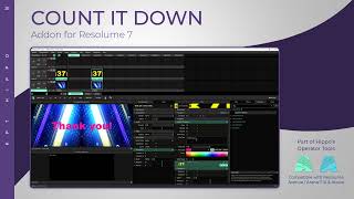 COUNT IT DOWN for Resolume