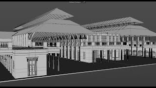 COVENT GARDEN - LONDON - C4D 3D MODEL - WORK IN PROGRESS