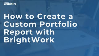 How to Create a Custom Portfolio Report