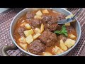 albondigas con patatas en salsa ¡una receta muy facil y muy rica