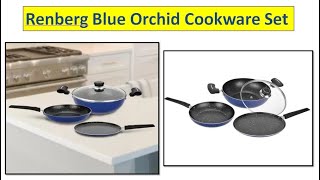 Renberg Blue Orchid Cookware Set | Pansets | Best Renberg pansets