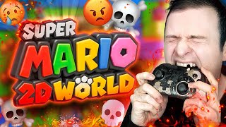 (HARDCORE) SUPER MARIO 2D WORLD | Full Game