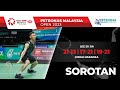 Lee Zii Jia 1 - 2 Kodai Naraoka | Pusingan ke-32 | Petronas Terbuka Malaysia 2023