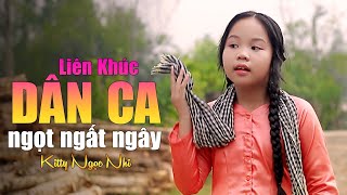 Liên Khúc Dân Ca Quê Hương |Giâc Mơ Trưa |Lý Kéo Chài Mây Vi| Nhạc Thiếu Nhi Vui Nhộn kitty Ngọc Nhi