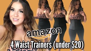 Reviewing Amazon Waist Trainers (All UNDER $20)!