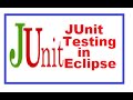 How to Create and Run a Simple JUnit test in Eclipse IDE