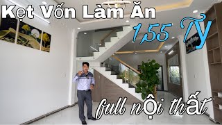 Kẹt Vốn Làm Ăn,Bán Gấp Căn Nhà Đẹp(full nội thất)5*14m Đúng 1,55 Tỷ - Hỗ Trợ Vay Ngân Hàng.